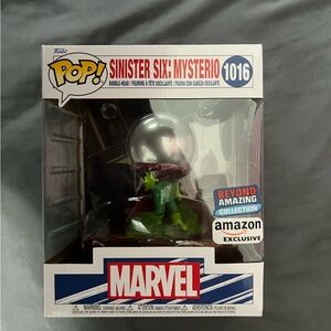 Marvel Sinister Six Mysterio Figure in Green and Silver